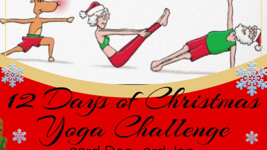12 Days of Christmas Online Yoga Challenge with Orla