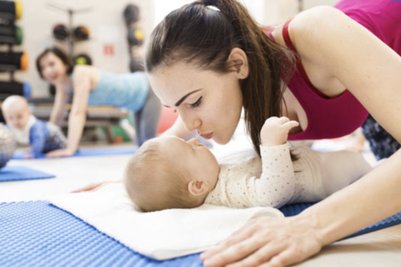 Mom and Baby Yoga in Studio with Nita- June/ July