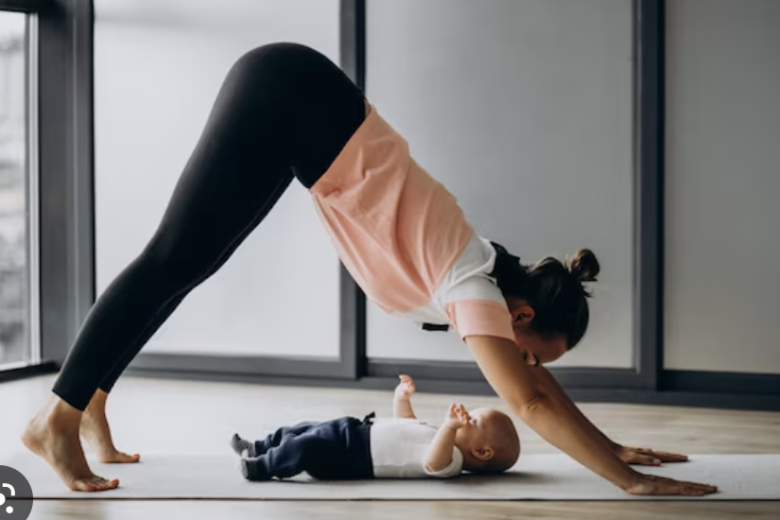 Mom and Baby Yoga in Studio with Krista- April/ May